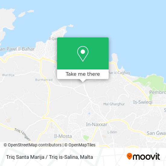 Triq Santa Marija / Triq is-Salina map