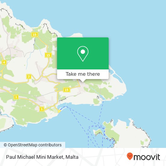 Paul Michael Mini Market map