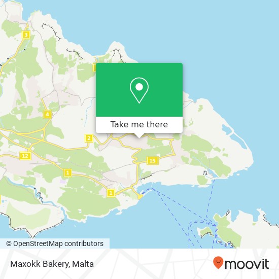 Maxokk Bakery map