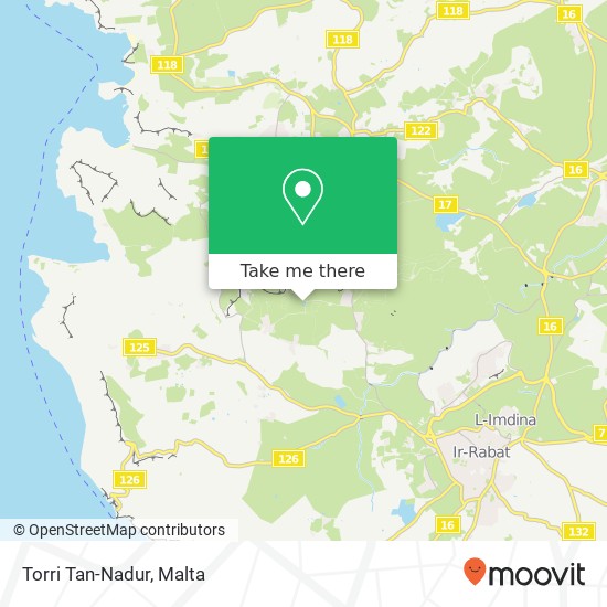Torri Tan-Nadur map