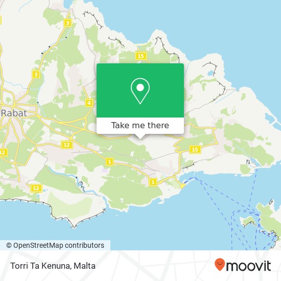 Torri Ta Kenuna map