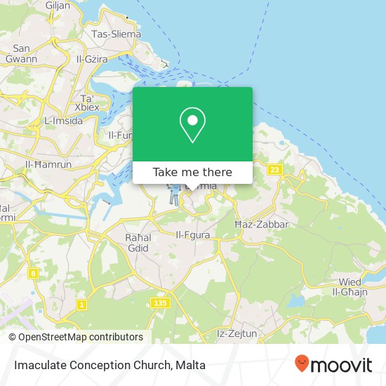 Imaculate Conception Church map