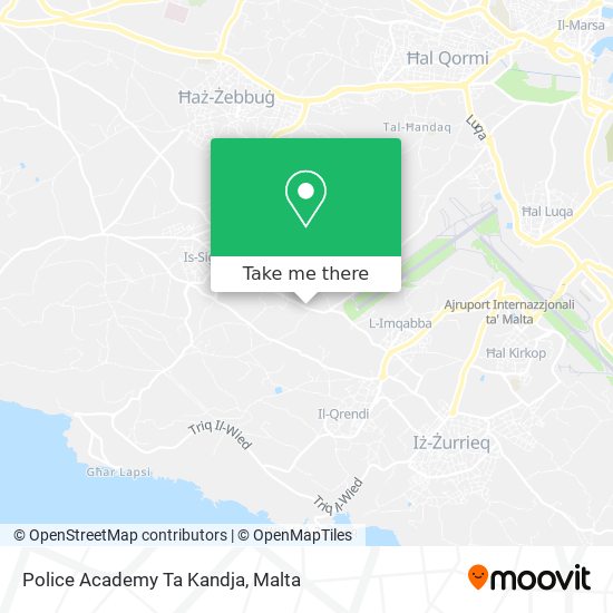 Police Academy Ta Kandja map