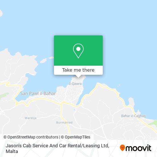 Jason's Cab Service And Car Rental / Leasing Ltd map
