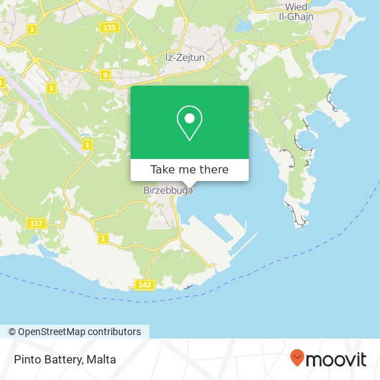 Pinto Battery map