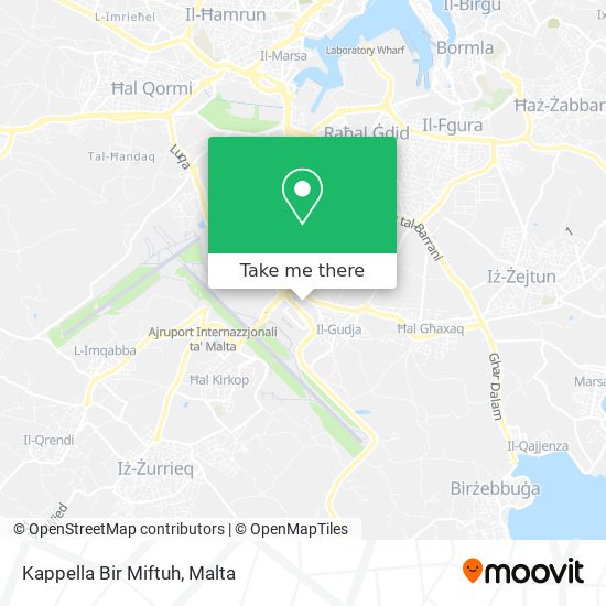 Kappella Bir Miftuh map