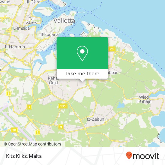 Kitz Klikz map