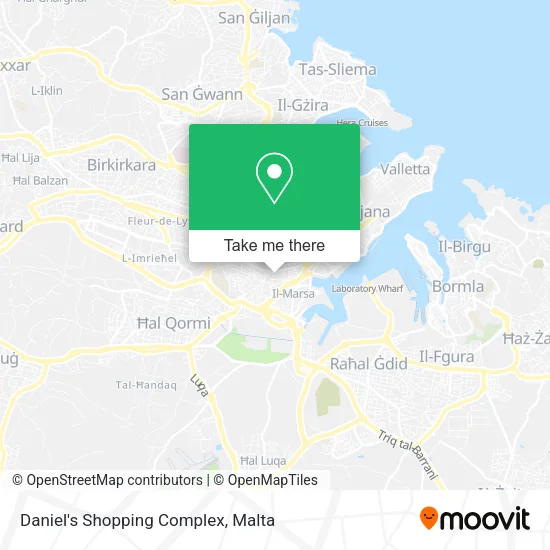 Daniel's Shopping Complex map