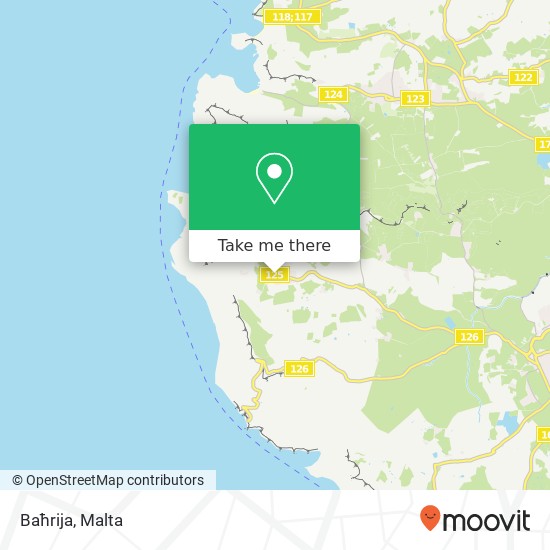 Baħrija map