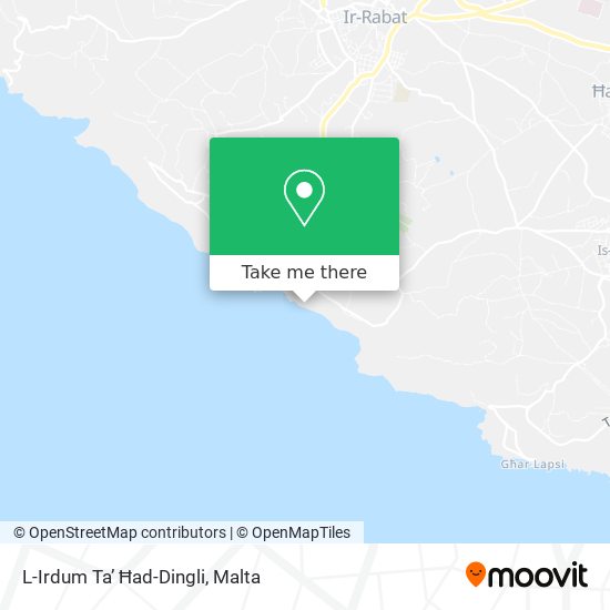 L-Irdum Ta’ Ħad-Dingli map