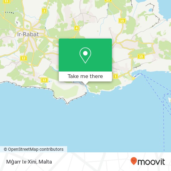 Mġarr Ix-Xini map