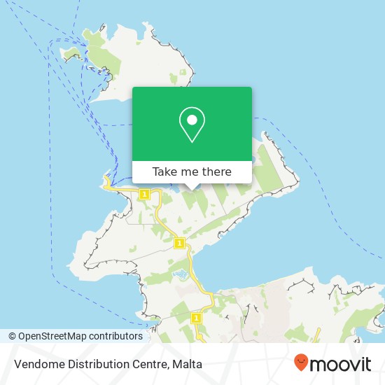 Vendome Distribution Centre map