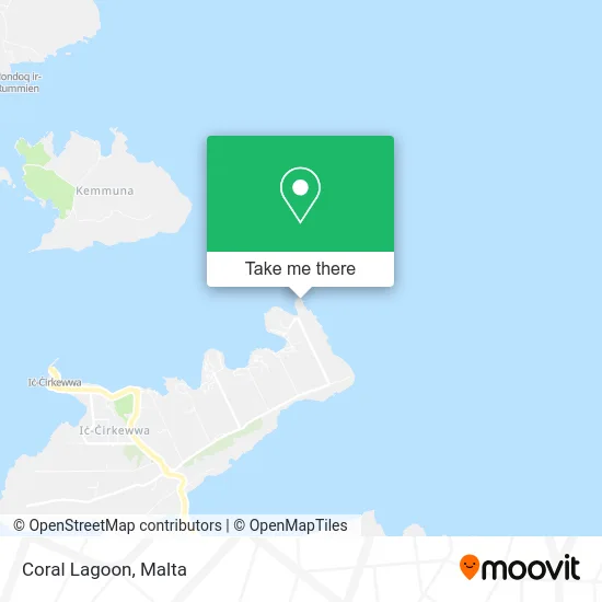 Coral Lagoon map