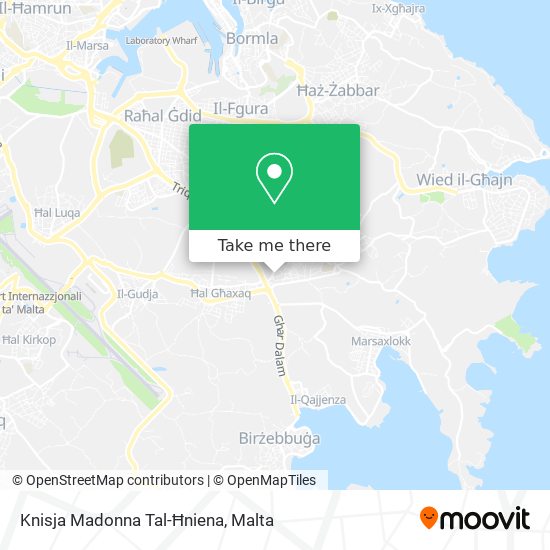 Knisja Madonna Tal-Ħniena map