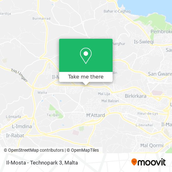 Il-Mosta - Technopark 3 map