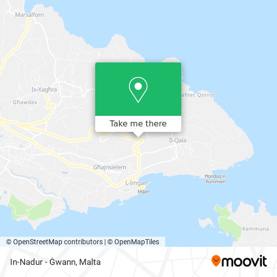 In-Nadur - Ġwann map
