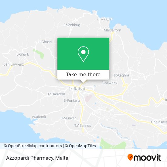 Azzopardi Pharmacy map