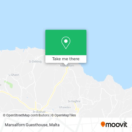 Marsalforn Guesthouse map