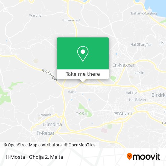 Il-Mosta - Għolja 2 map