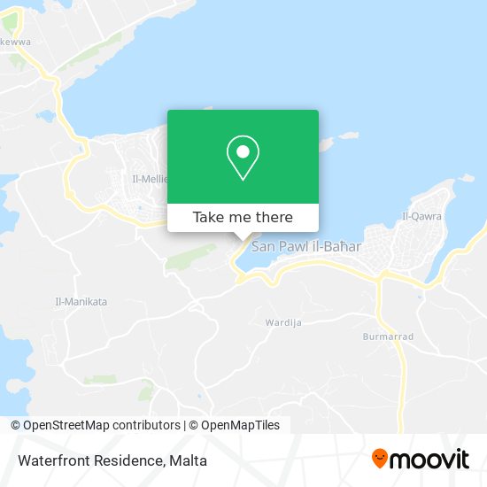 Waterfront Residence map