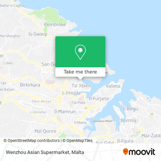 Wenzhou Asian Supermarket map