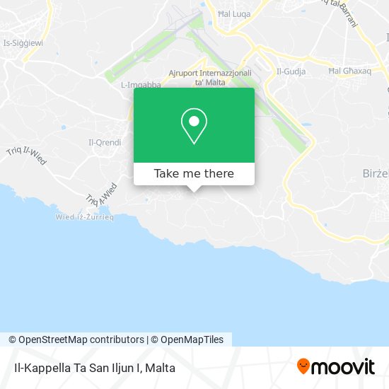Il-Kappella Ta San Iljun I map