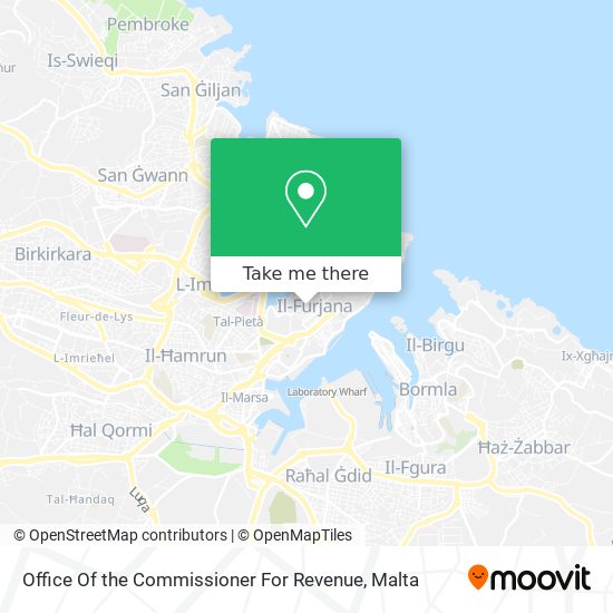 Office Of the Commissioner For Revenue map