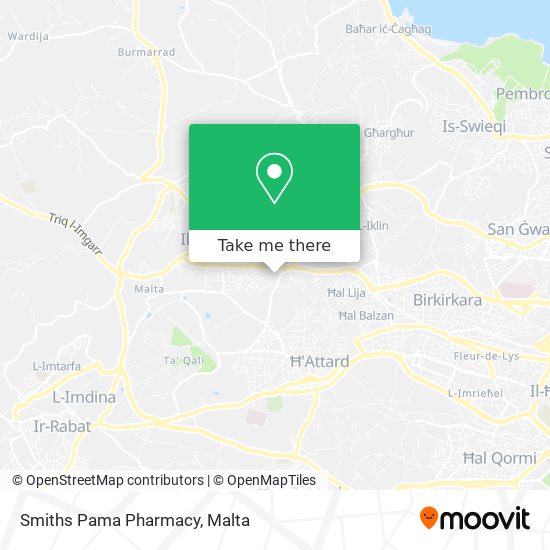 Smiths Pama Pharmacy map