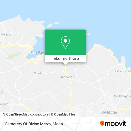 Cemetery Of Divine Mercy map