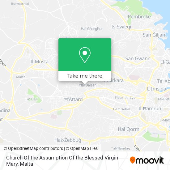 Church Of the Assumption Of the Blessed Virgin Mary map