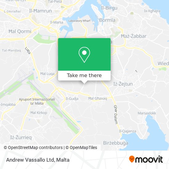 Andrew Vassallo Ltd map