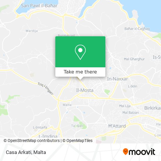 Casa Arkati map