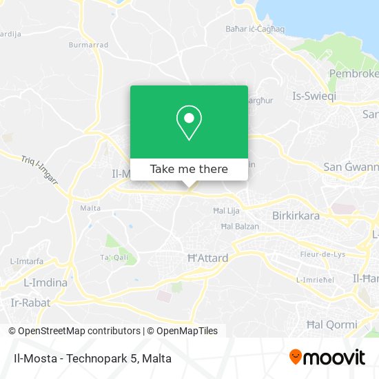 Il-Mosta - Technopark 5 map