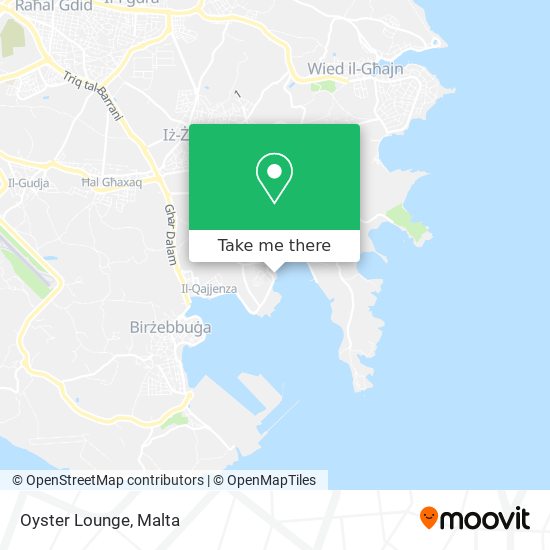 Oyster Lounge map