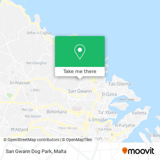 San Gwann Dog Park map