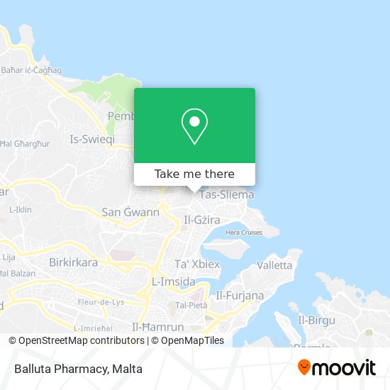 Balluta Pharmacy map