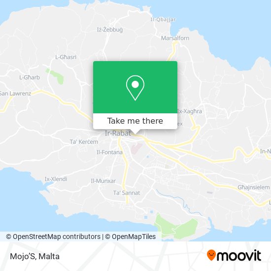 Mojo’S map