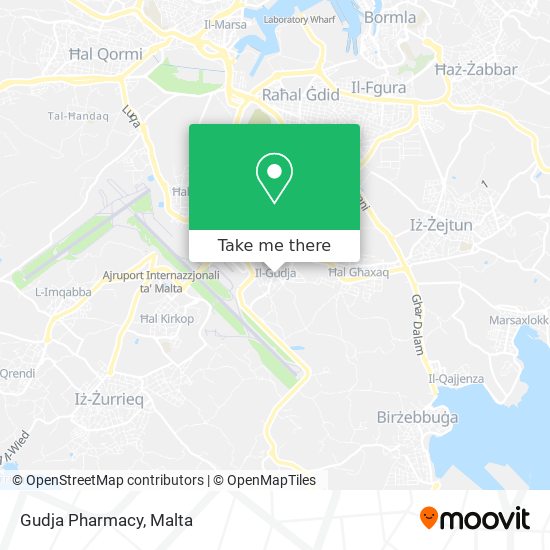Gudja Pharmacy map