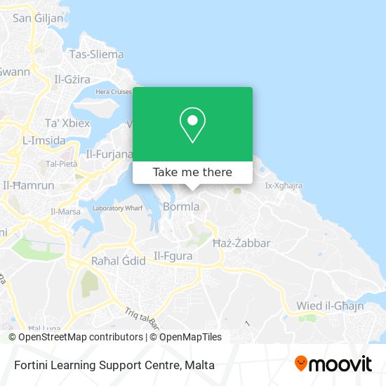 Fortini Learning Support Centre map
