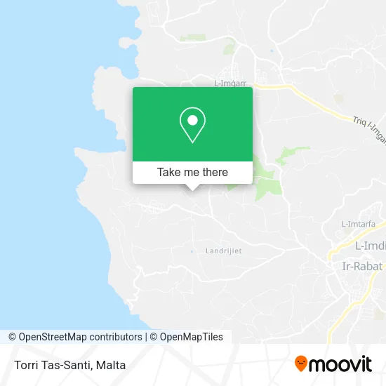 Torri Tas-Santi map