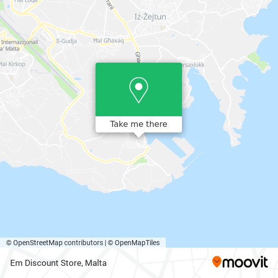 Em Discount Store map