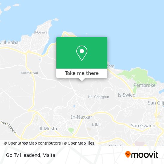 Go Tv Headend map
