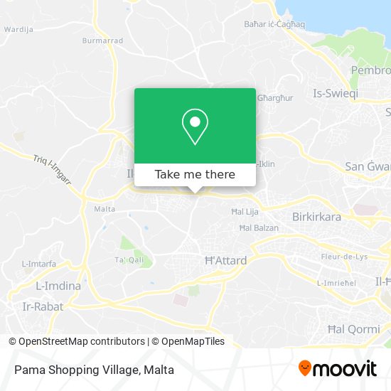 Pama Shopping Village map