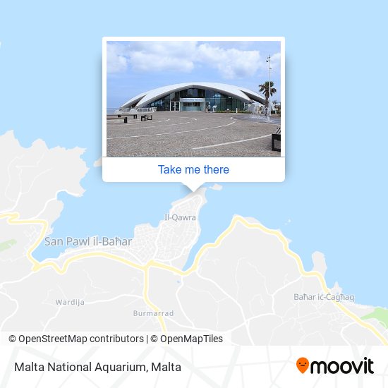 Malta National Aquarium map