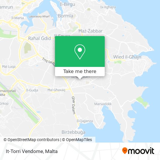 It-Torri Vendome map