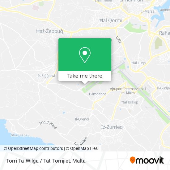 Torri Ta' Wilġa / Tat-Torrijiet map
