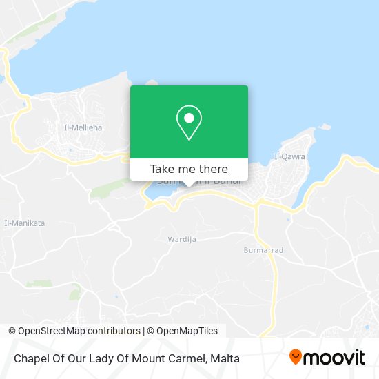 Chapel Of Our Lady Of Mount Carmel map