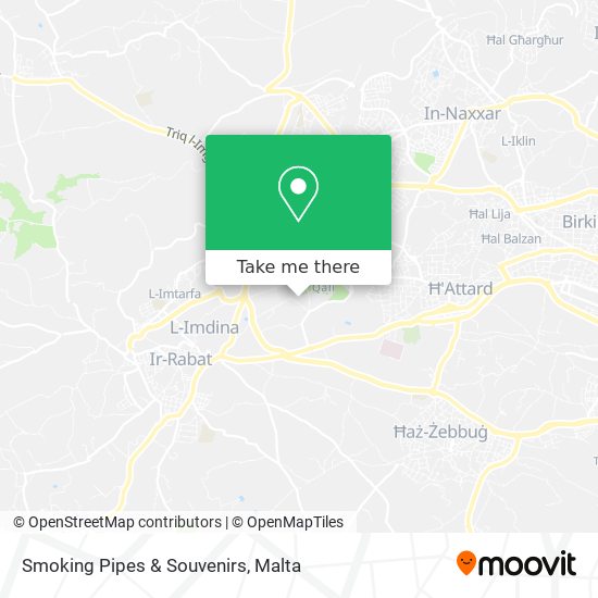 Smoking Pipes & Souvenirs map