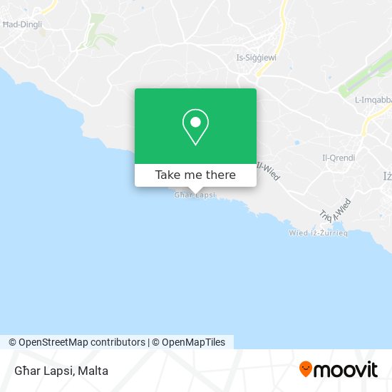 Għar Lapsi map