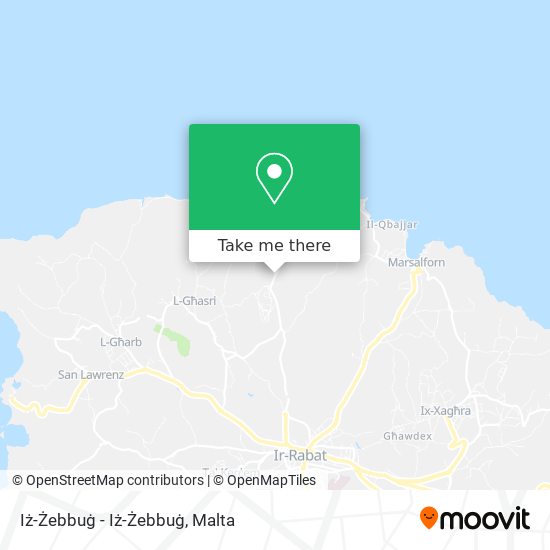 Iż-Żebbuġ - Iż-Żebbuġ map